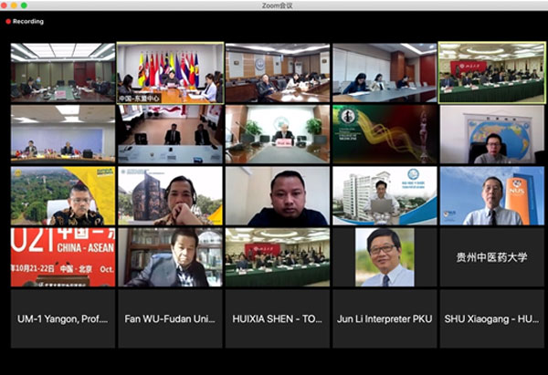 綜合協(xié)調(diào)部主任汪紅柳出席中國—東盟高校醫(yī)學聯(lián)盟年會開幕式